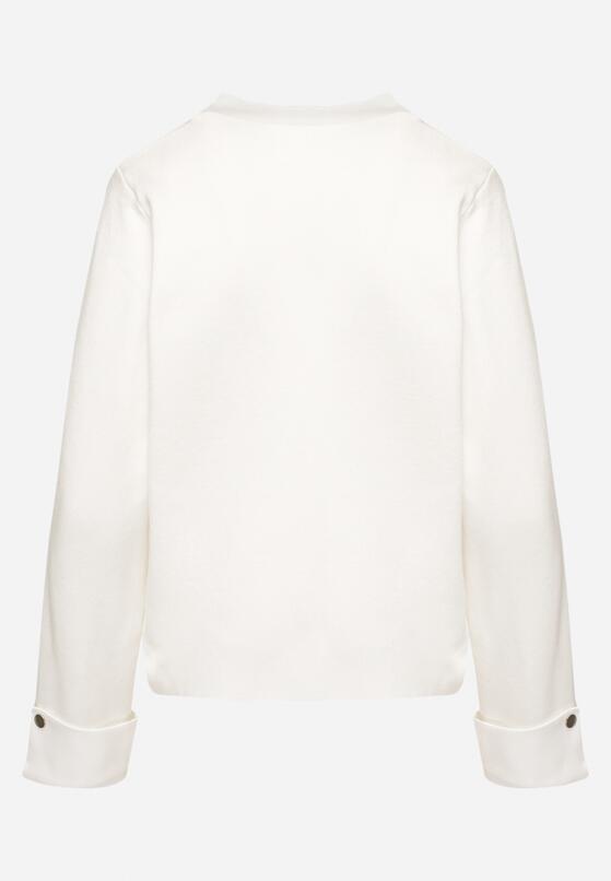 Cardigan Alb 7