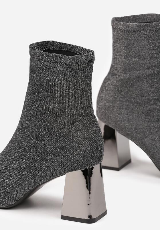 Botine Argintii 6