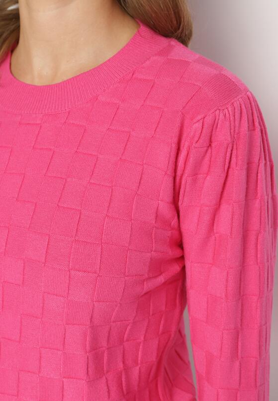 Pink bézs pulóver 5