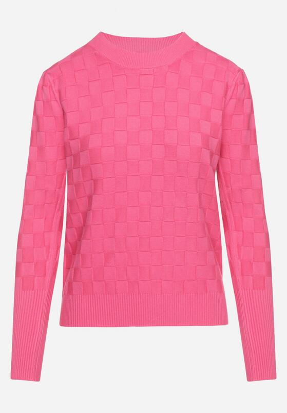 Pink bézs pulóver 6
