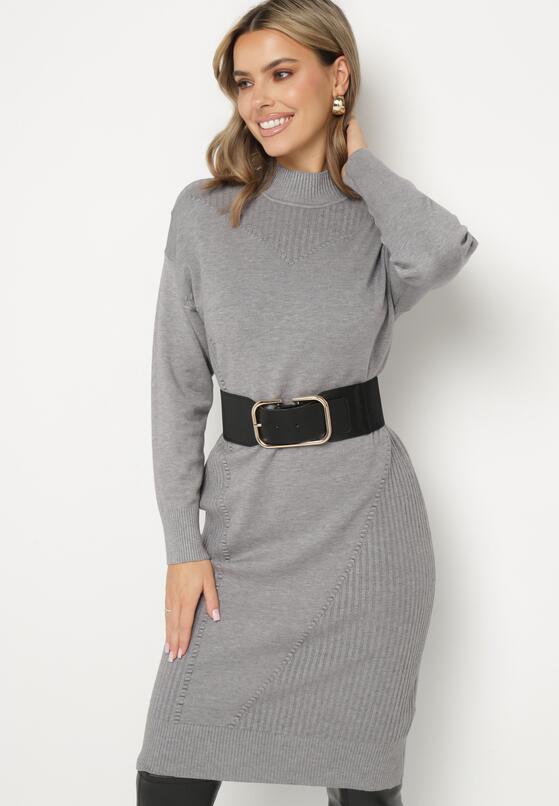 Rochie Gri 4