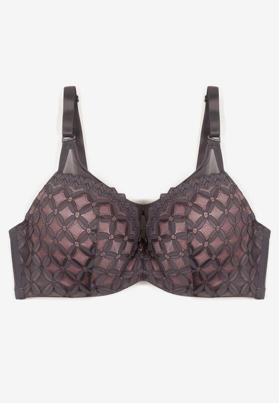 Sutien Gri cu roz 5