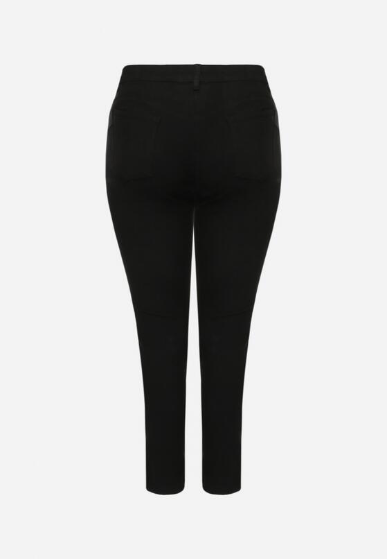 Czarne Jeansy o Dopasowanym Kroju z Efektem Push-Up Hanarise 7