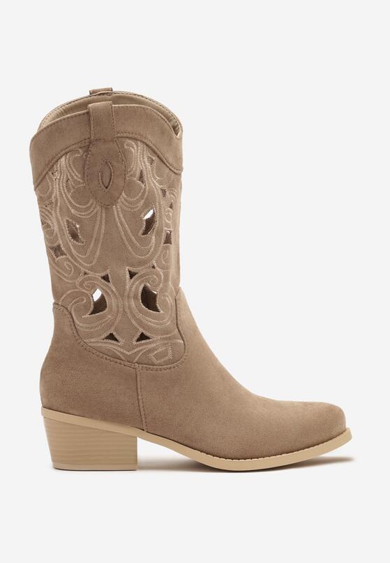 Botine Bej închis 4