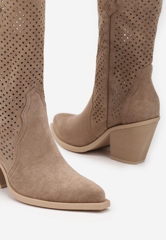 Botine Bej închis 6