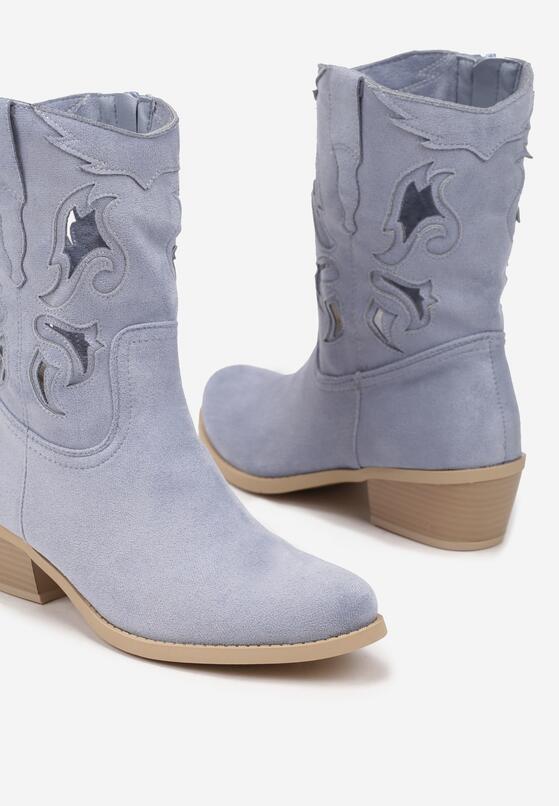 Botine Albastre 6