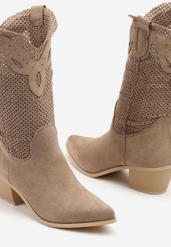 Botine Bej închis 6