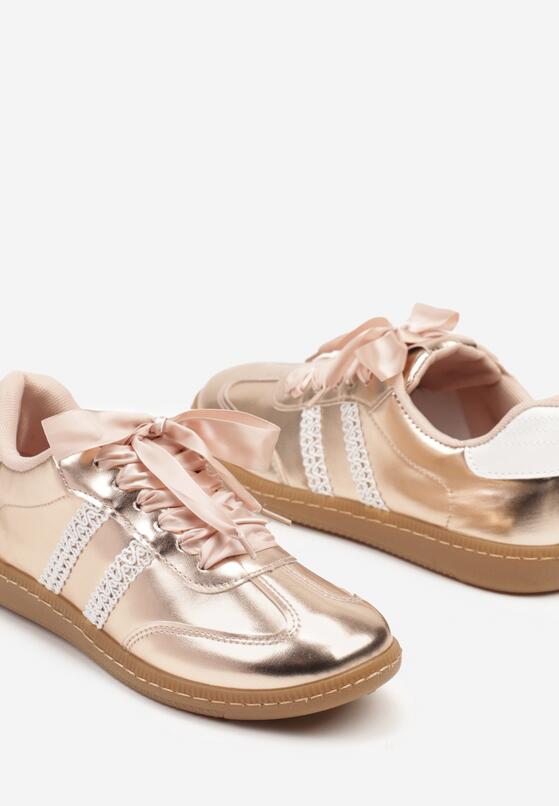 Sneakers Culoarea șampaniei 6