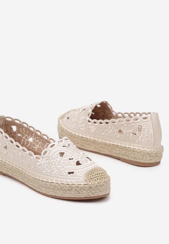 Bézs Espadrilles 6
