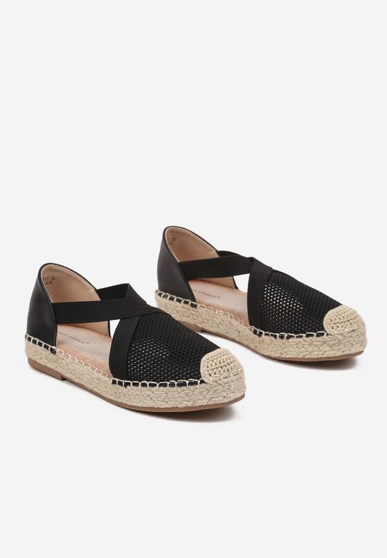 Fekete Espadrilles 5