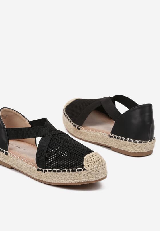 Fekete Espadrilles 6