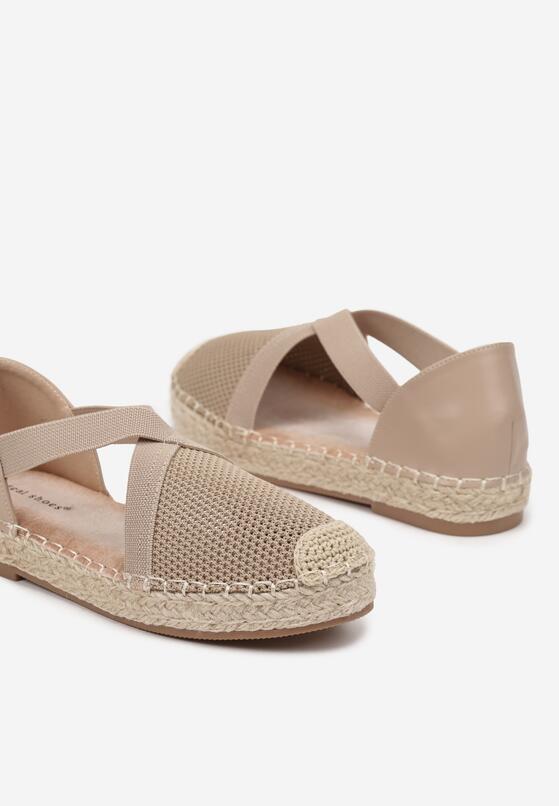 Sötét bézs Espadrilles 6