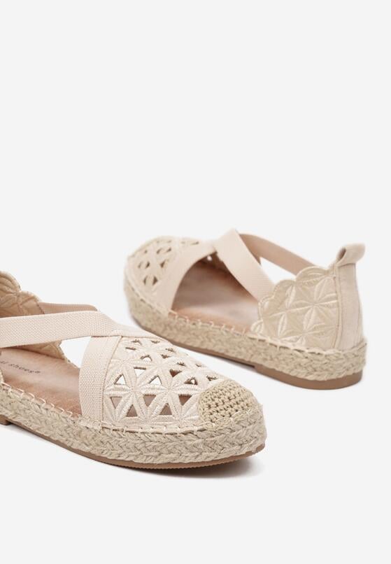 Bézs bézs Espadrilles 6