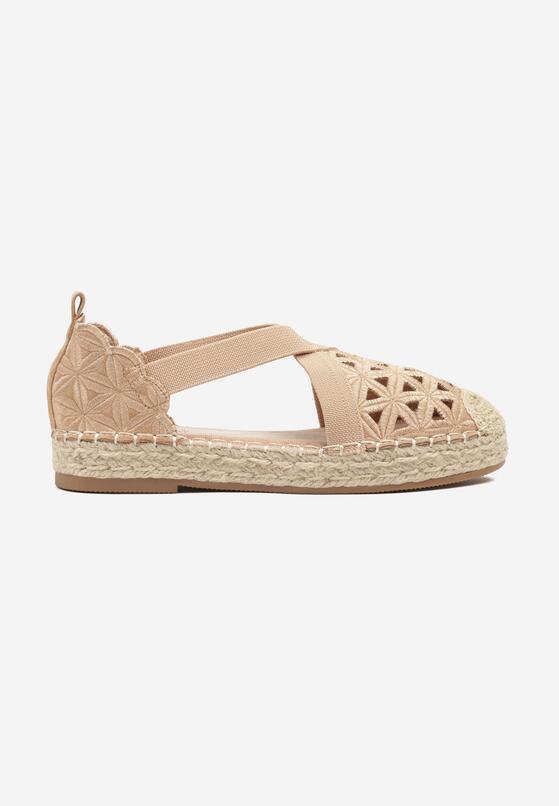 Barna bézs Espadrilles 4