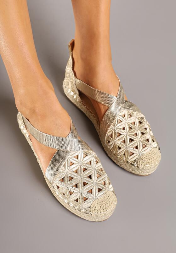 Arany bézs Espadrilles 3