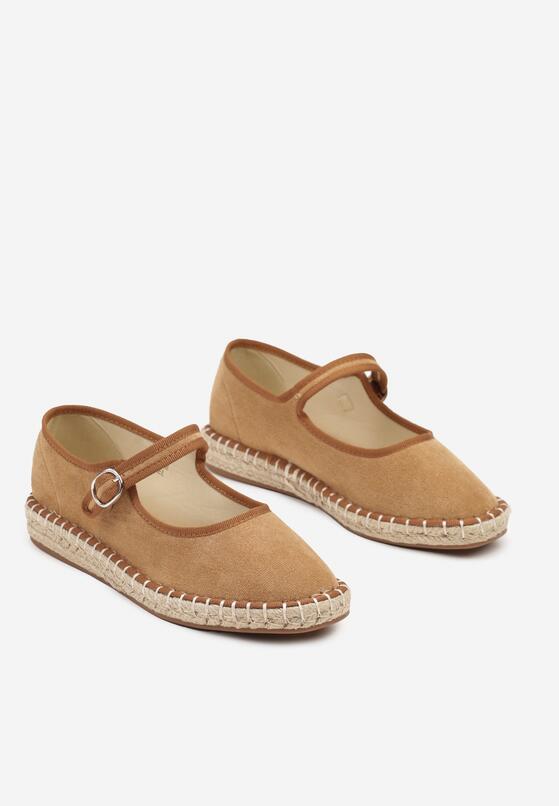 Barna bézs Espadrilles 5