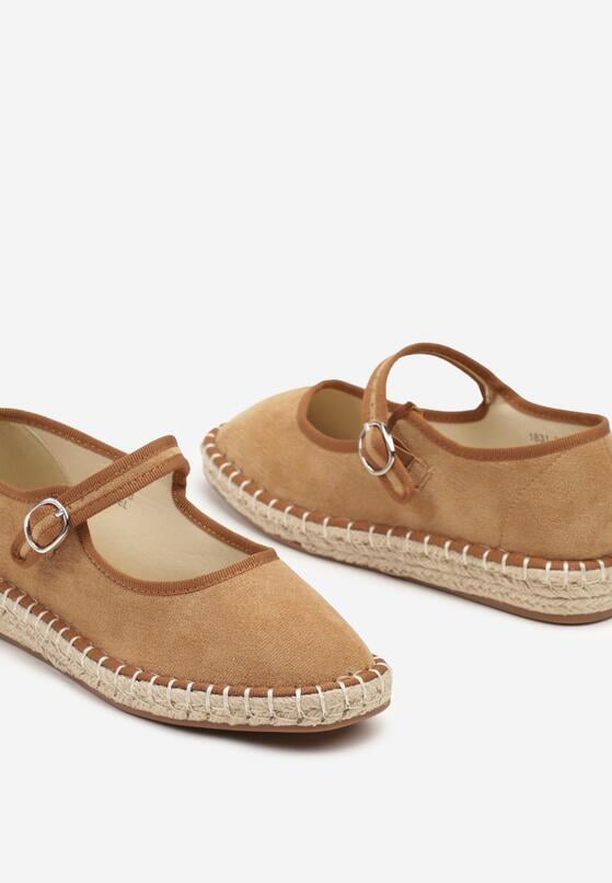 Barna bézs Espadrilles 6