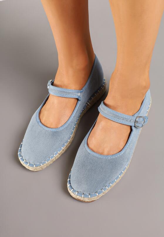 Kék bézs Espadrilles 3