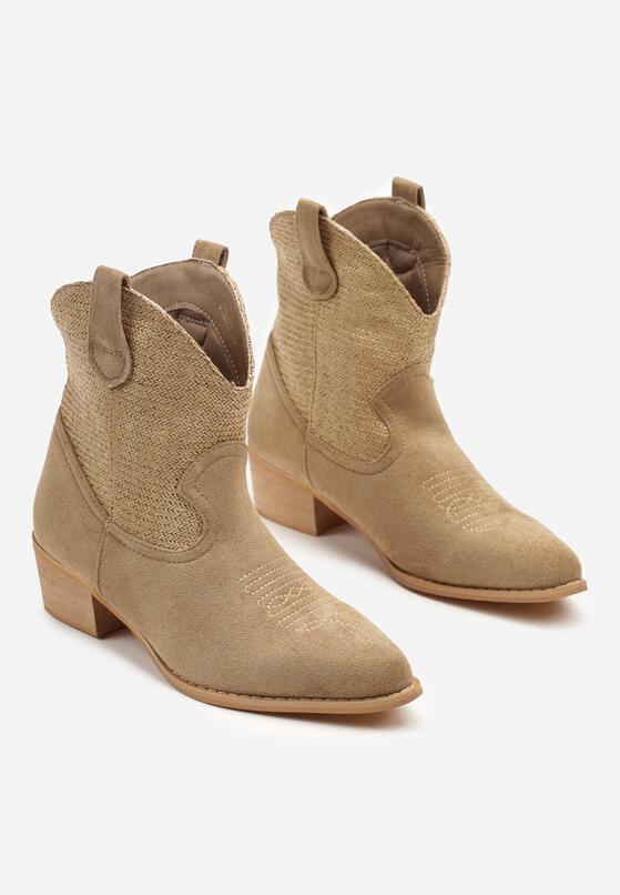 Botine Bej închis 5