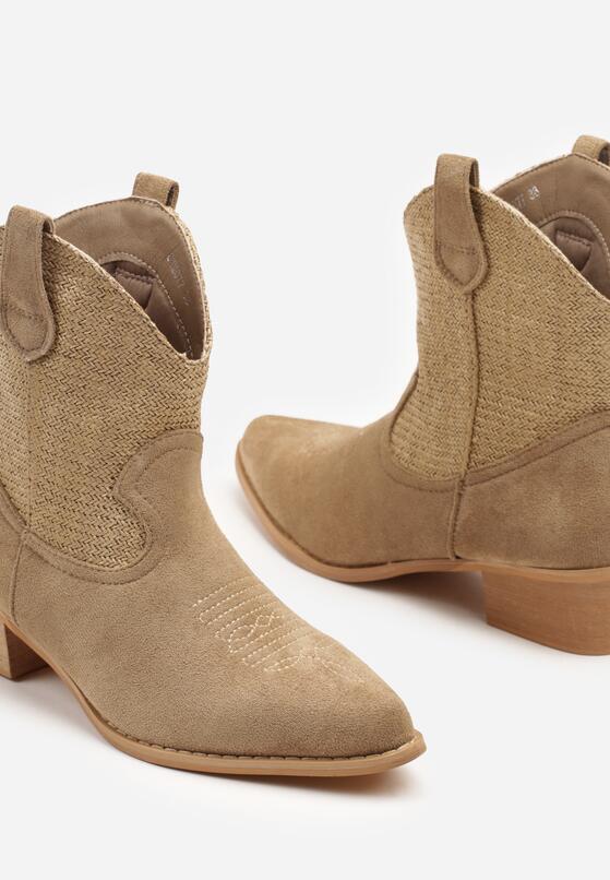 Botine Bej închis 6