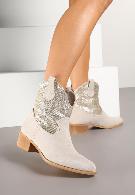 Botine Argintii 1