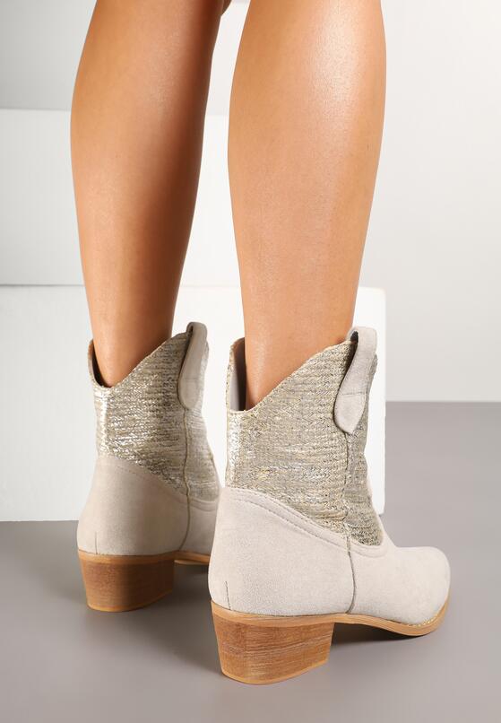 Botine Argintii 3
