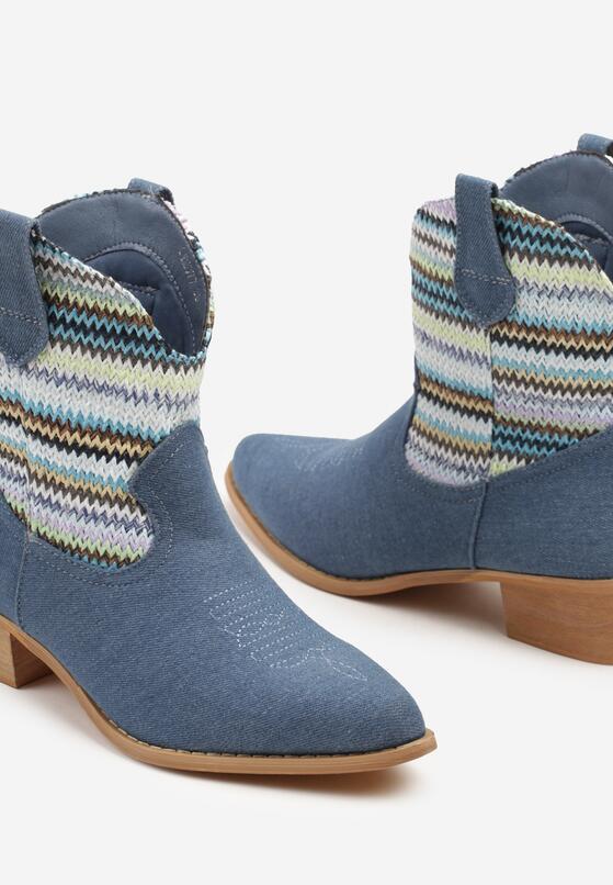 Botine Albastre 6
