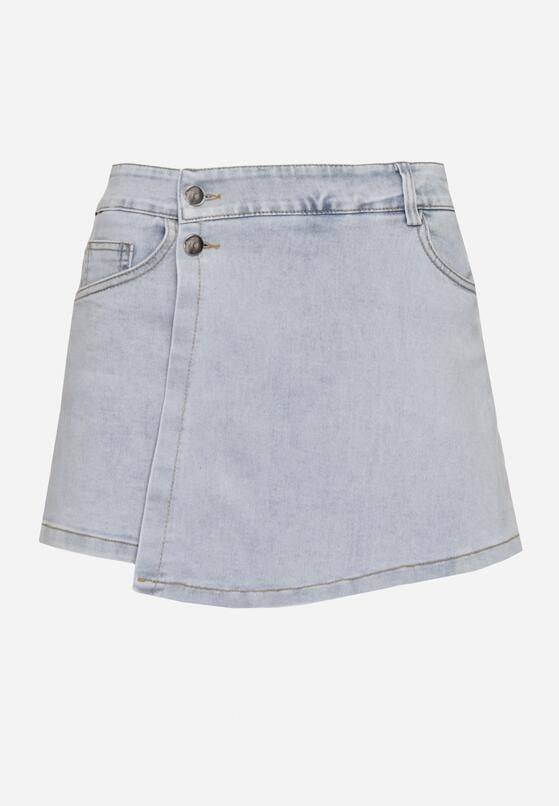 Pantaloni scurți Albastru deschis 6