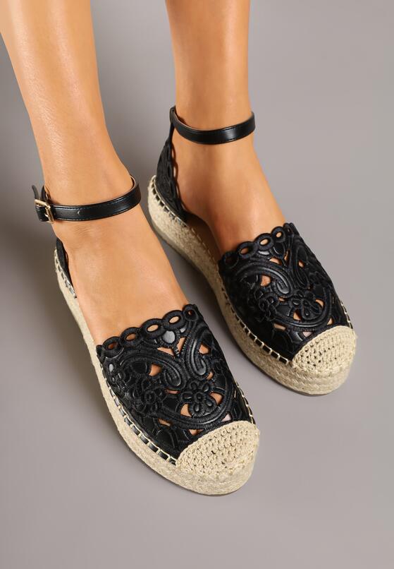 Fekete Espadrilles 3