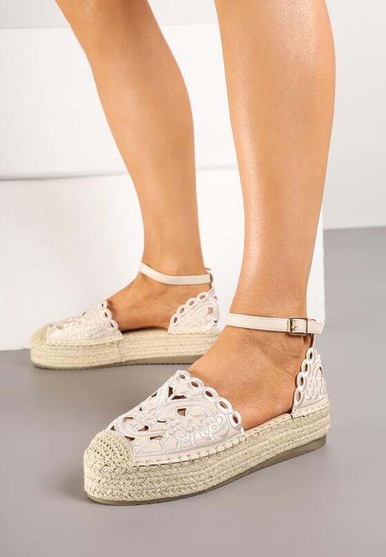 Bézs Espadrilles 2