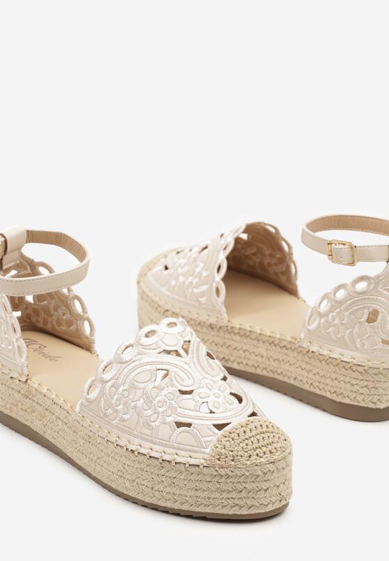 Bézs Espadrilles 6
