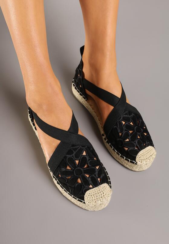 Fekete Espadrilles 3