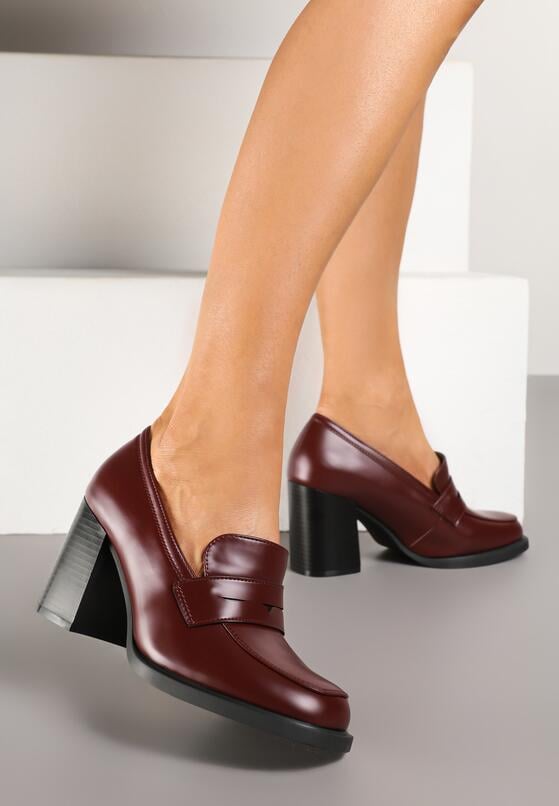 Pantofi casual Bordo 1