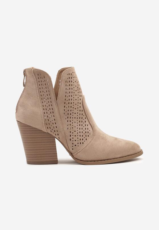 Botine Bej închis 4