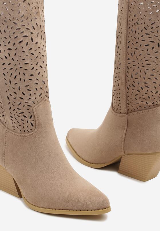 Botine Bej închis 6