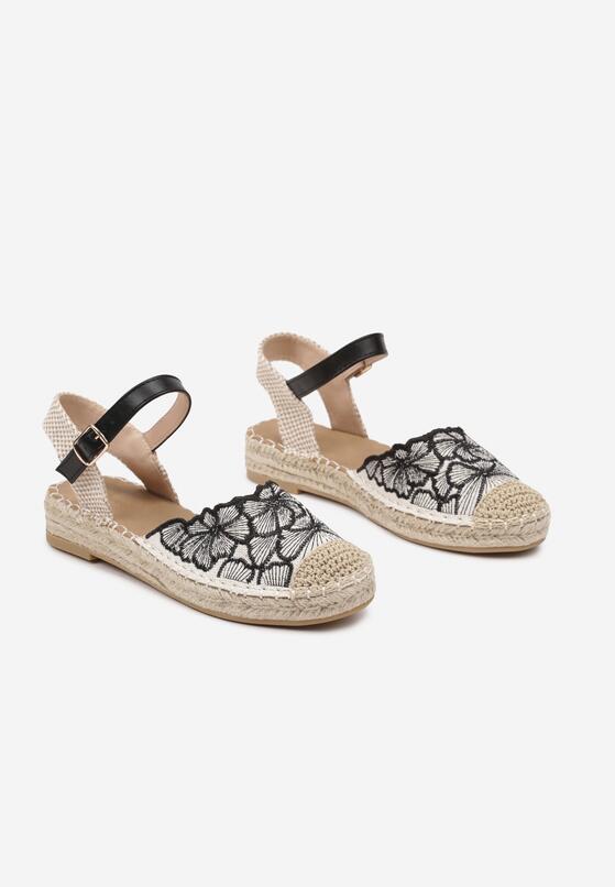 Fekete Espadrilles 5