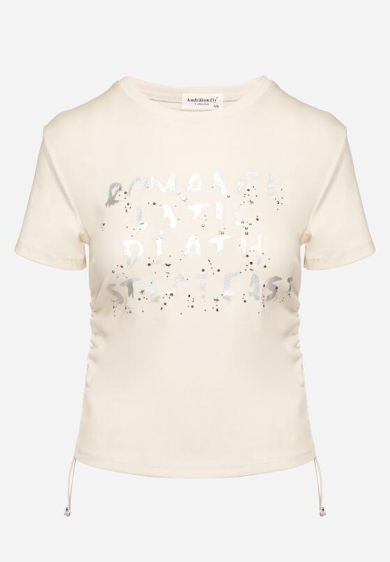 T-shirt Bej deschis 6