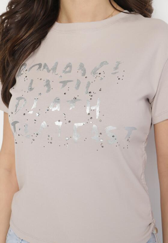 T-shirt Bej închis 5