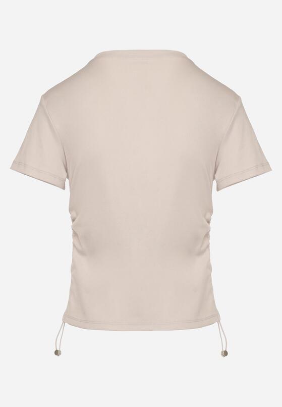 T-shirt Bej închis 7