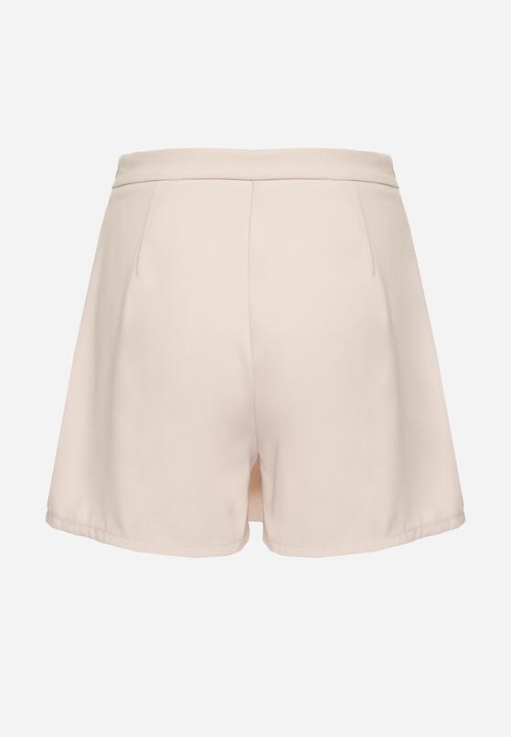 Pantaloni scurți Bej deschis 7