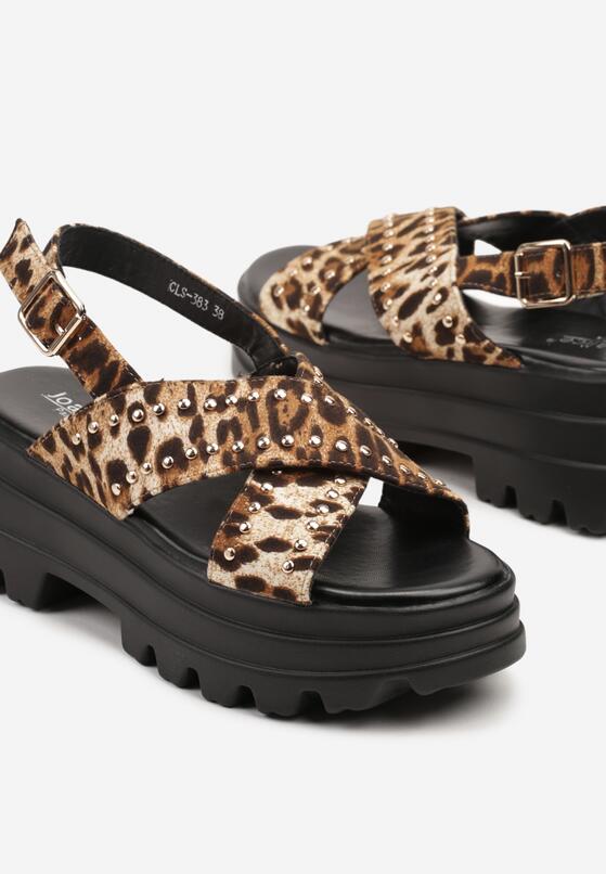 Sandale Imprimeu leopard 6