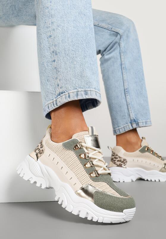 Sneakers Imprimeu leopard 2