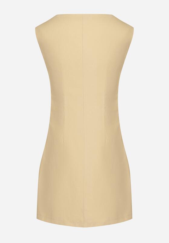 Rochie Galben deschis 7