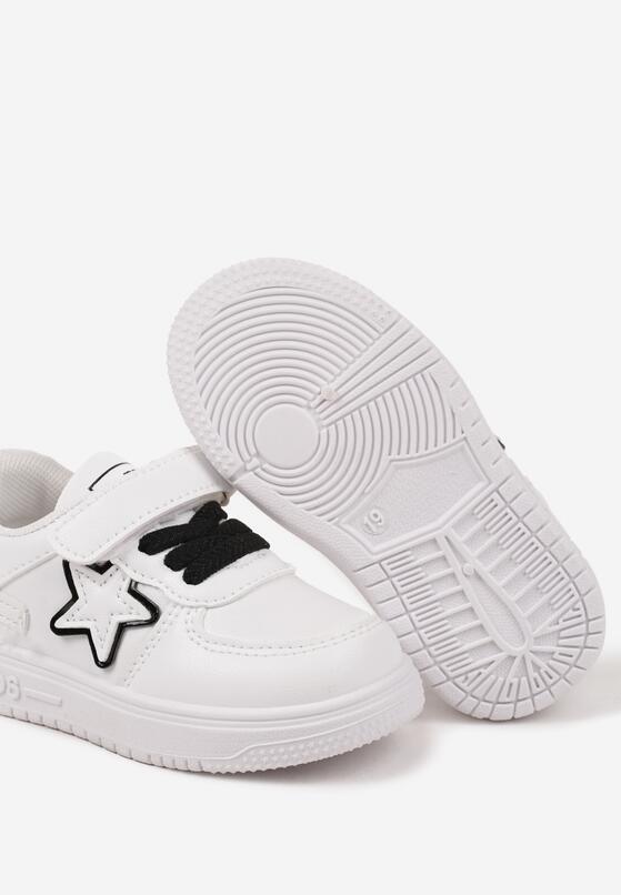Pantofi sport Alb cu negru 3