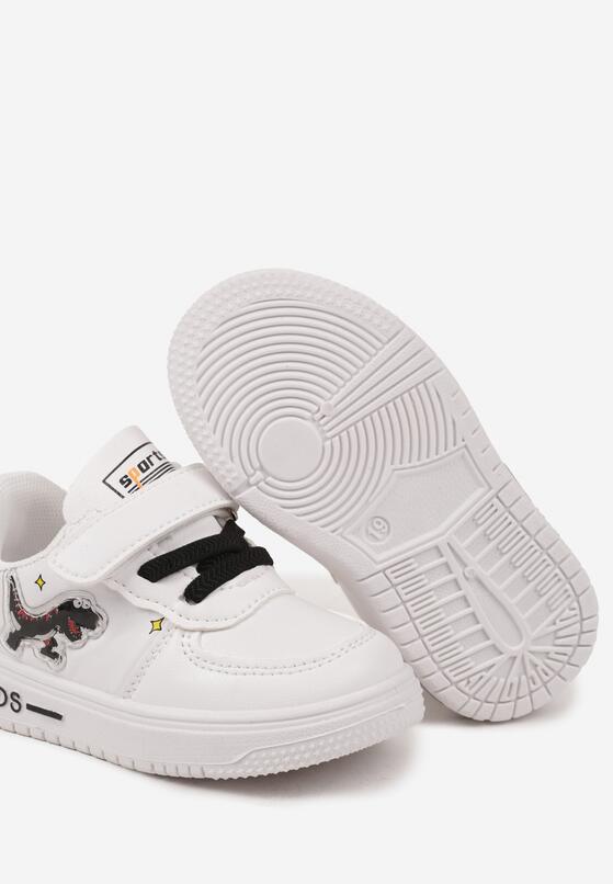 Pantofi sport Alb cu negru 3