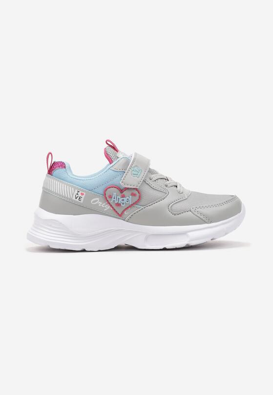Pantofi sport Gri cu albastru 1