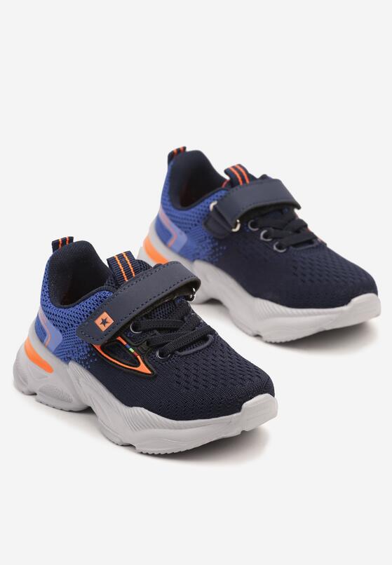 Pantofi sport Bleumarin cu albastru 2