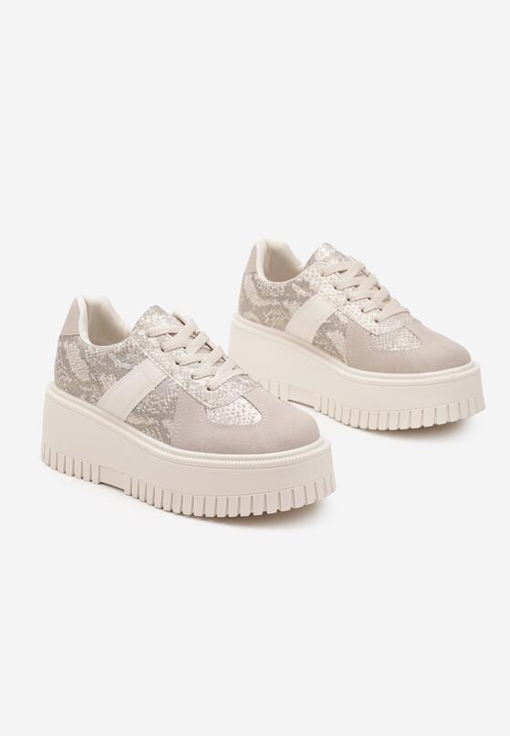 Sneakers Print piele de șarpe 5