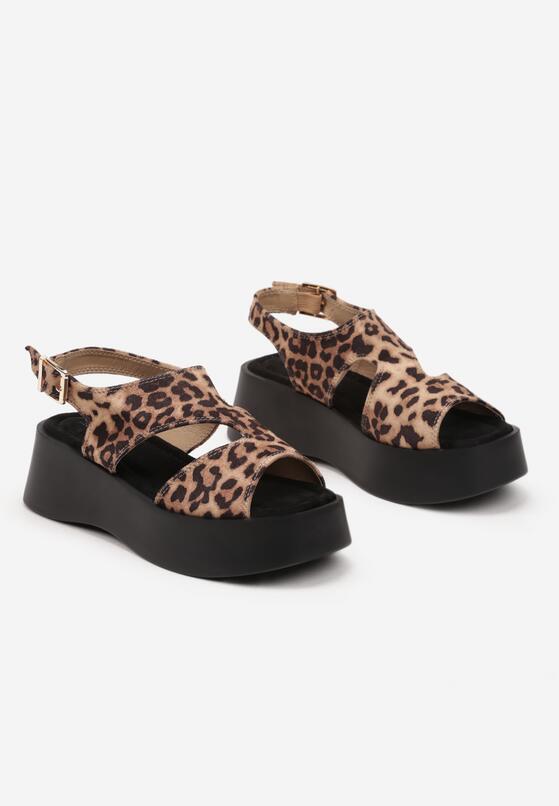 Sandale Imprimeu leopard 5