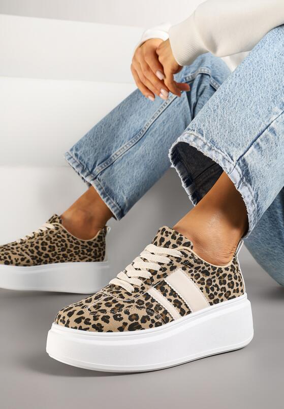 Sneakers Imprimeu leopard 2